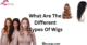 What Are The Different Types Of Wigs